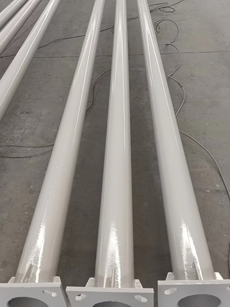 Round Conical Street Light Pole