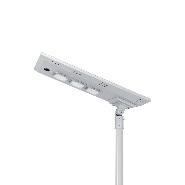 Integrated Solar Street Light for Airport Access Roads