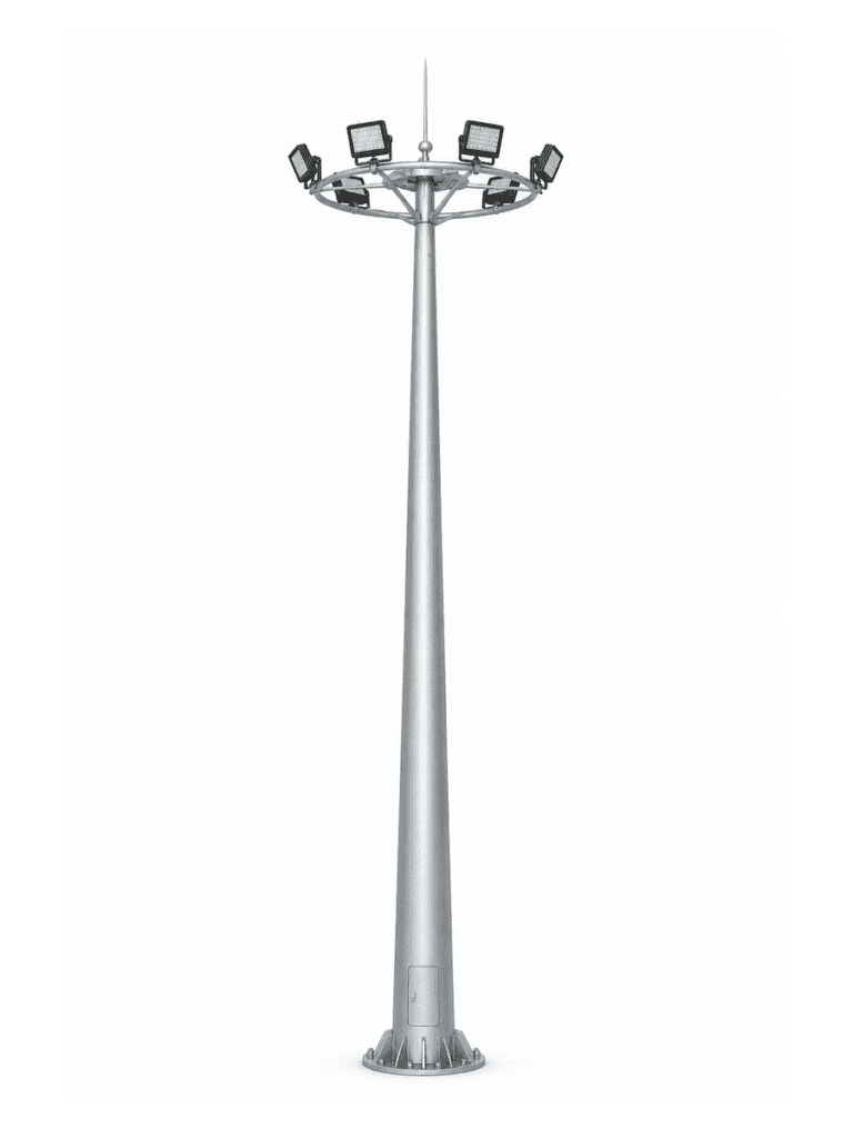 Ring Crown High Mast Light with 6 Floodlights