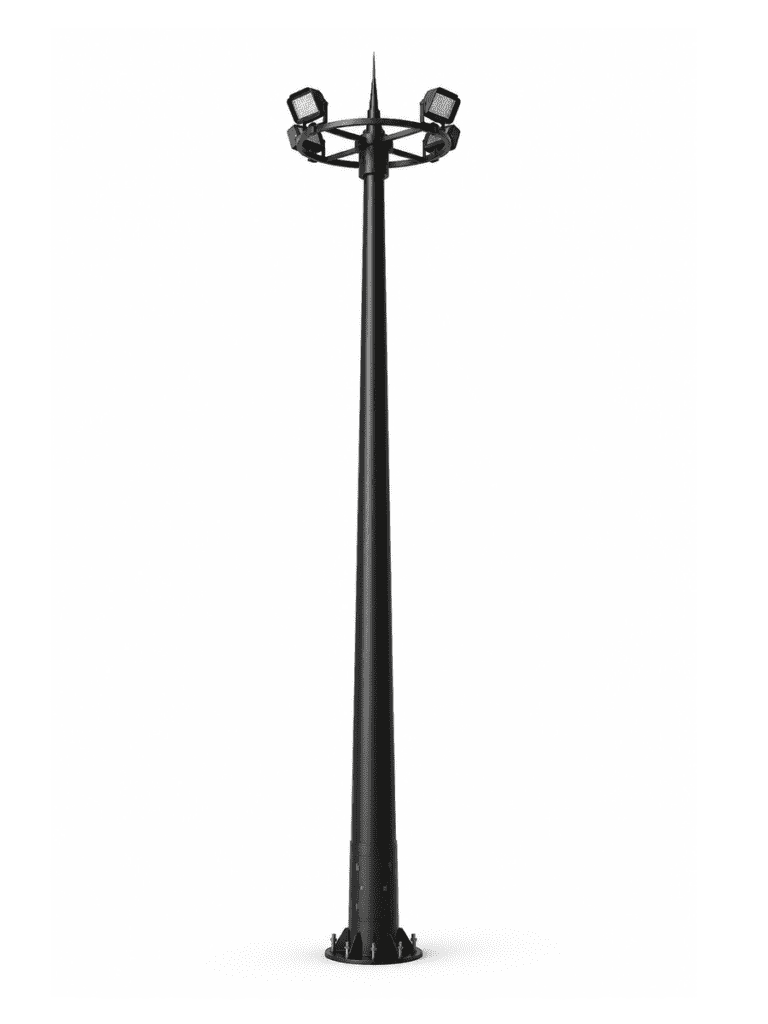 Ring Crown High Mast Light with 4 Floodlights