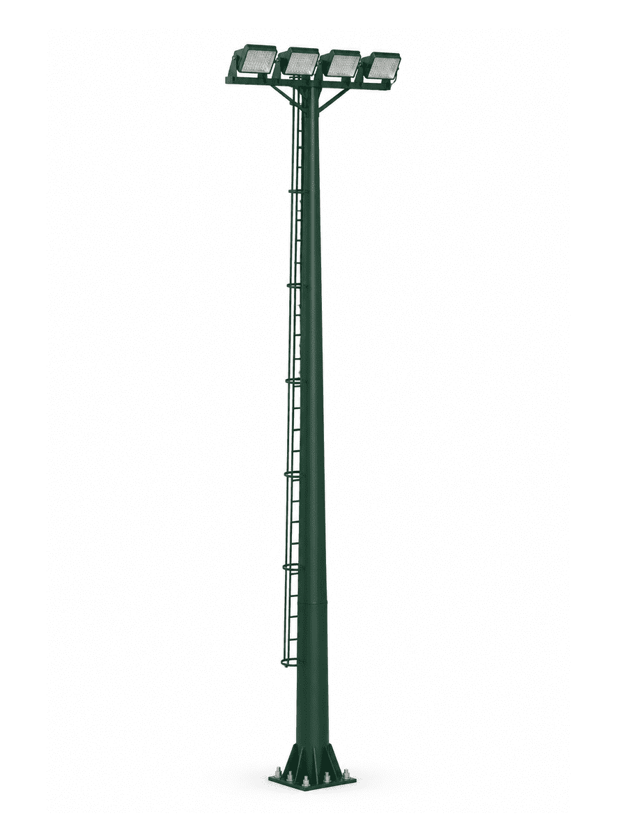 Single Side High Mast Light with 4 Floodlights