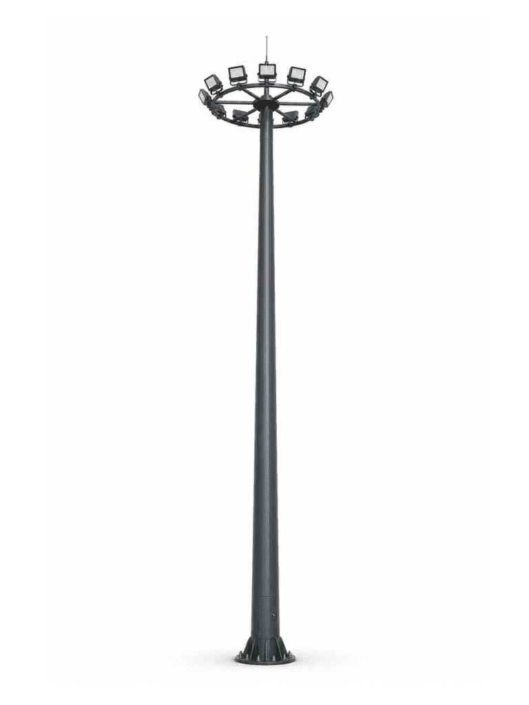 Ring Crown High Mast Light with 10 Floodlights