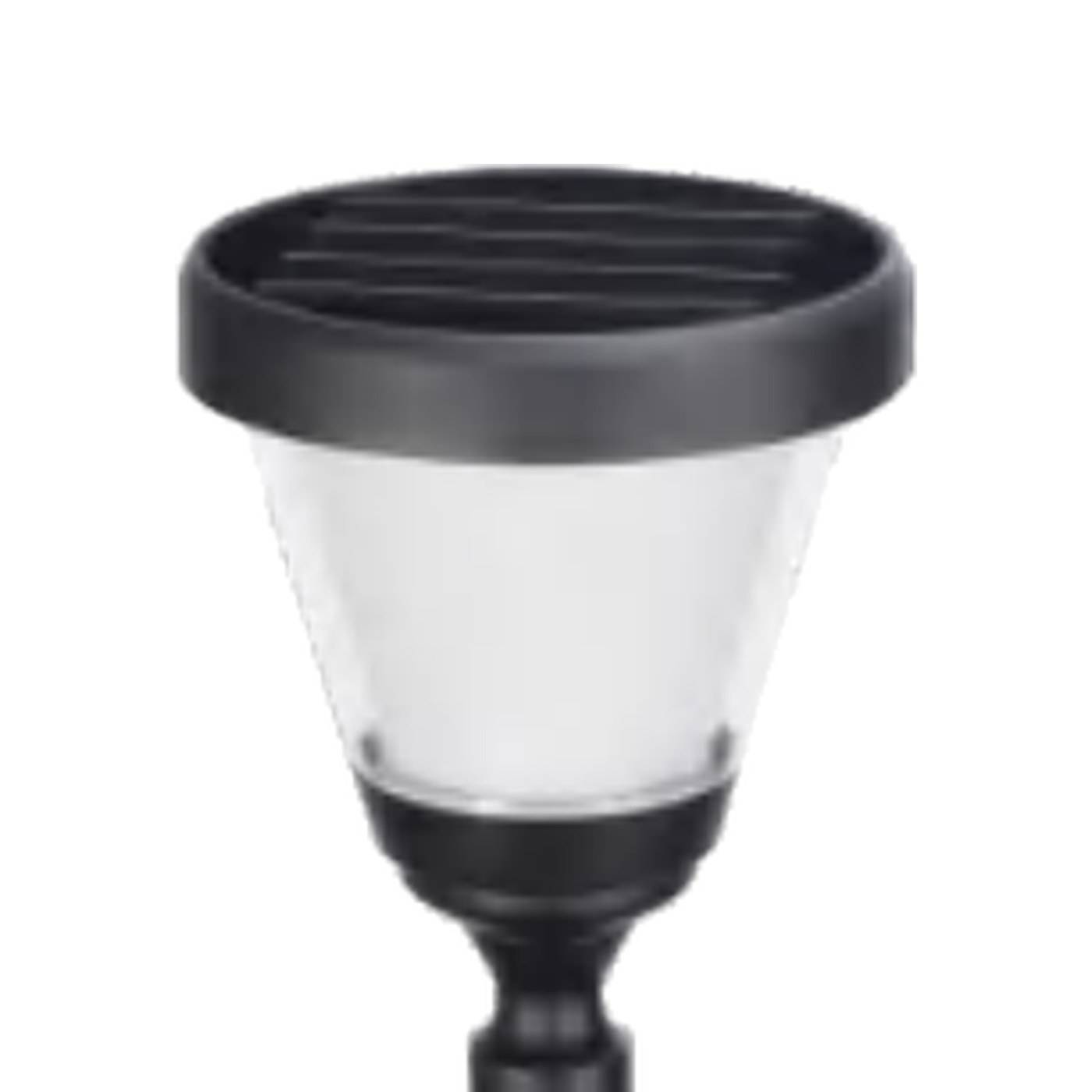 ZC-GGD4105-1 single-head solar bollard, white background product photo