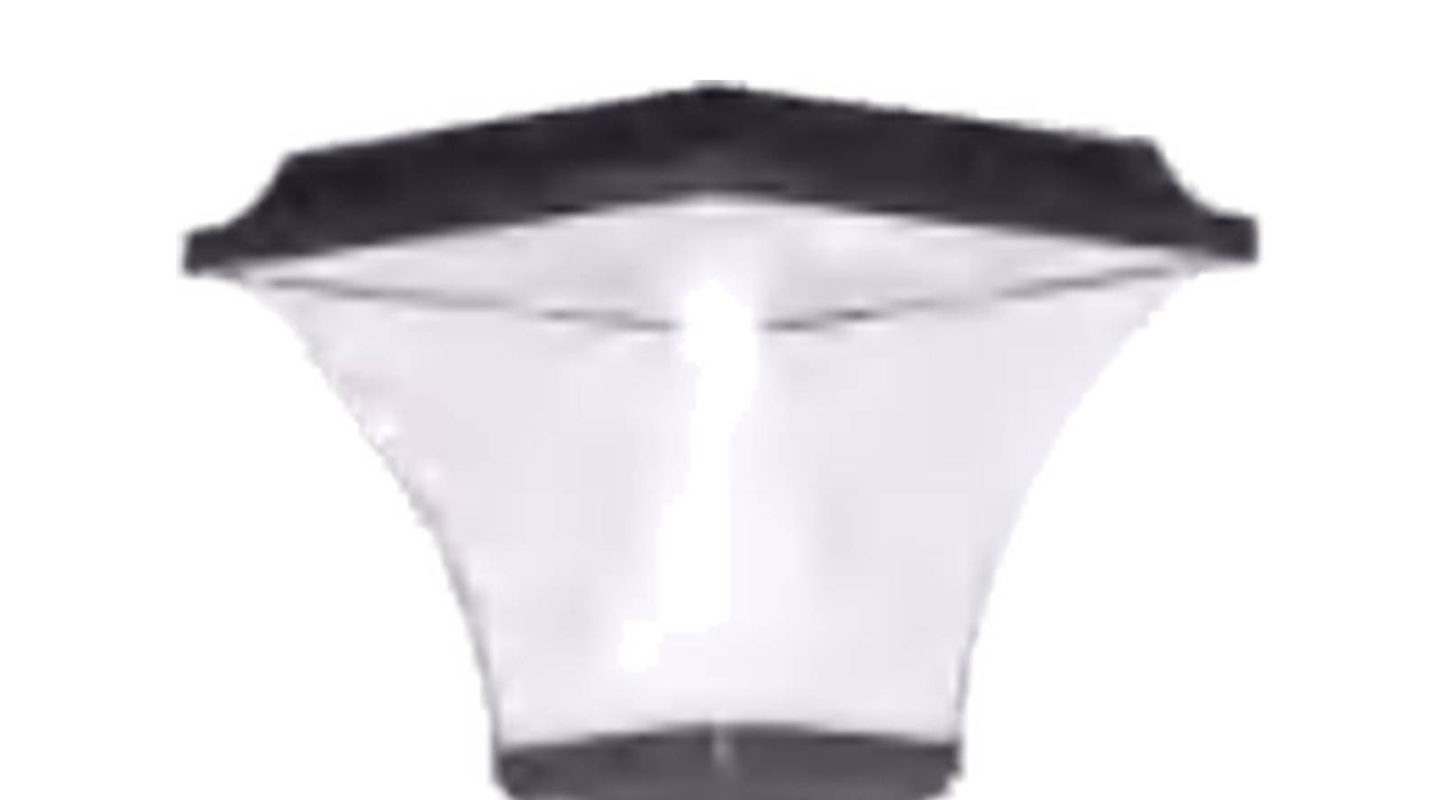 Detail of the ZC-GGD4205 flared diffuser and solar crown