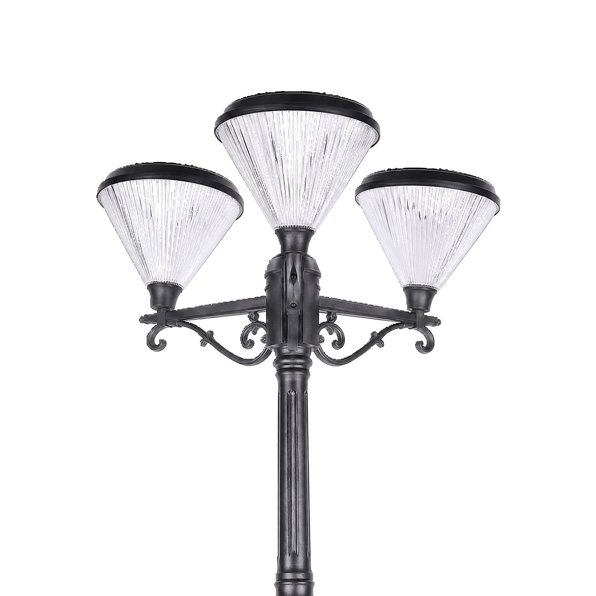 ZC-GGD4505-2 solar garden light, white background product photo