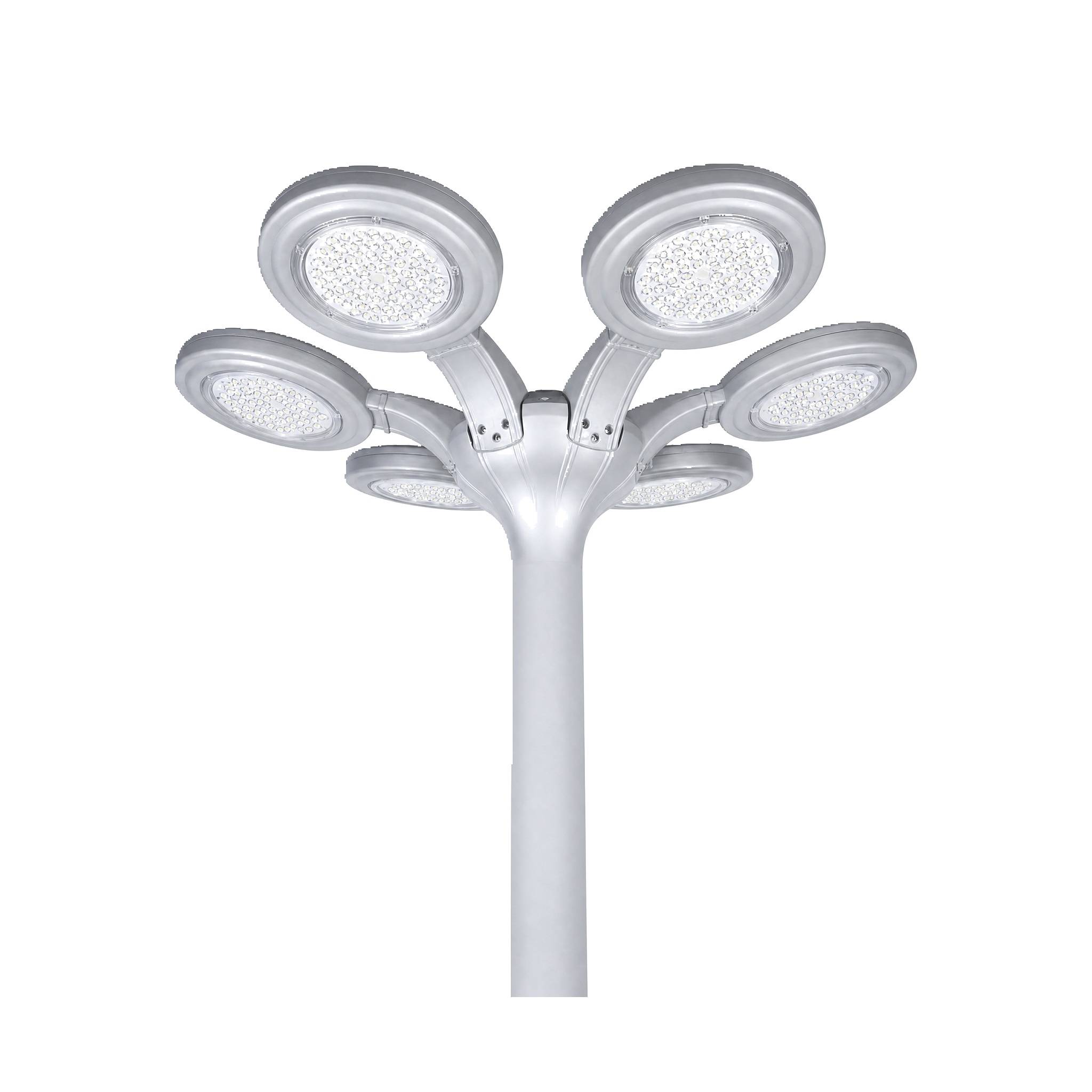 ZC-TYD5106 six-disc solar garden light, product view