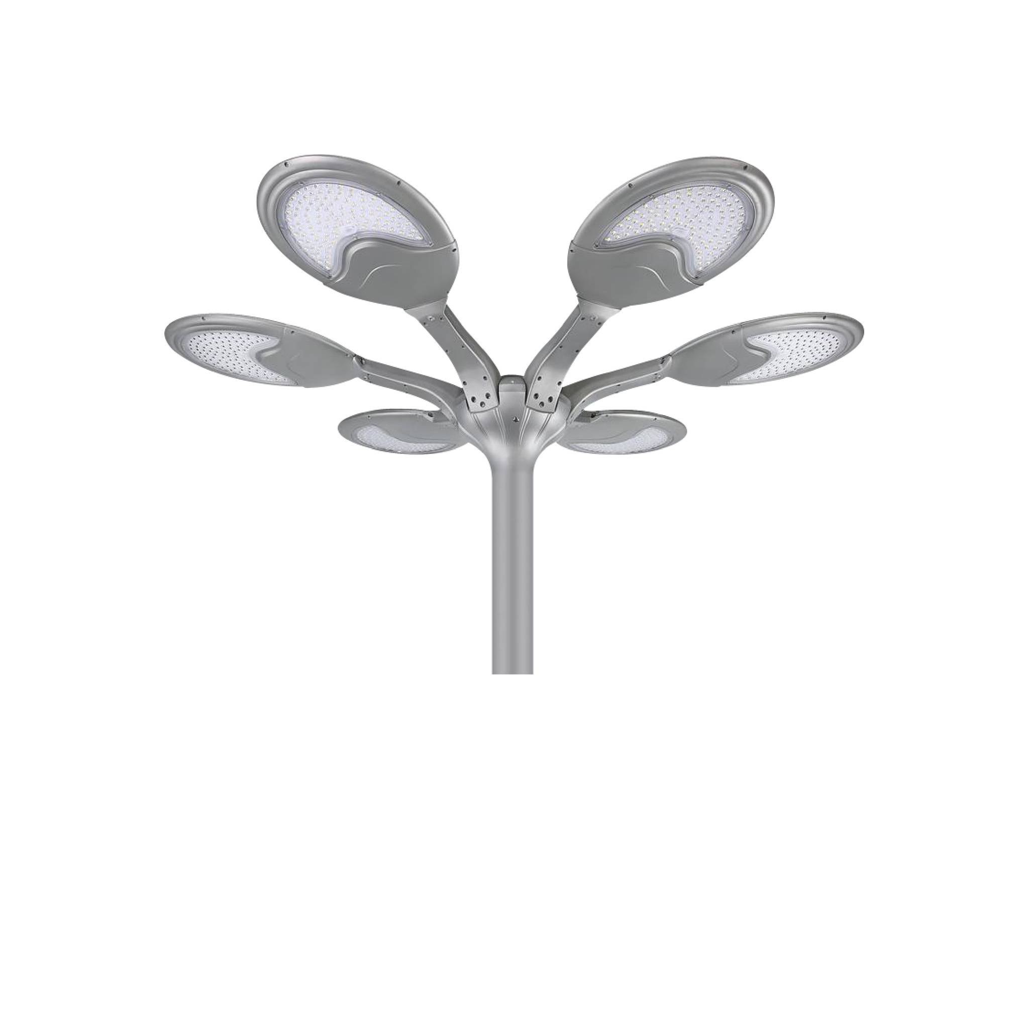 ZC-TYD5109 six-petal solar garden light, product view